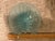 Murano Murano Hand Blown Opalescent Blue Italian Art Glass Seashell Shaped Bowl For Sale - Image 4 of 8