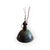 Industrial Pendant Lamp with Enamel Shade and Cast Housing attributed to VEB Leuchtenbau Leipzig, 1960s For Sale - Image 4 of 9