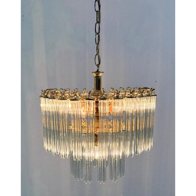 Mid-Century Modern Chandelier by Gaetano Sciolari, 1970s For Sale - Image 14 of 18