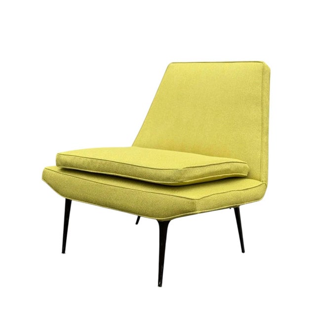 A sculptural Contessa "Metronome" lounge chair Attributed to Carl Otto for Heywood-Wakefield, a standout example of...