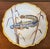 French Country Antique 19th Century Hand Painted French Art Nouveau Faience Fish Plate For Sale - Image 3 of 10