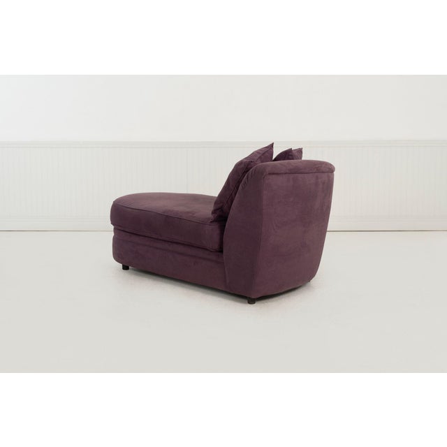 Vladimir Kagan Attributed for Design Studio Chaise Lounge 1990c. For Sale - Image 12 of 14