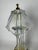 Art Deco 1970's Cofrac Art Verrier Style Leaded Crystal Glass and Brass Table Lamp For Sale - Image 3 of 11