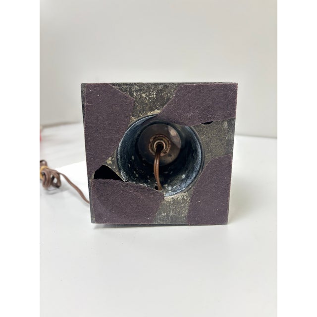 Vintage Figural Table Lamp in Bronze For Sale - Image 10 of 10
