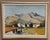Mid-Century Modern Stig Wernheden, Landscape, Kos, Greece, 1960s, Oil on Canvas For Sale - Image 3 of 16