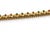 Mid 20th Century Multi-Gems 18k Yellow Gold Floral Link Bracelet For Sale - Image 4 of 5