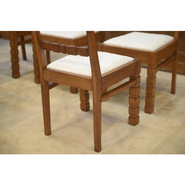 Brutalist Dining Chairs, 1960s, Set of 6 For Sale - Image 12 of 14