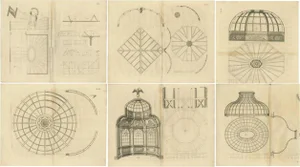 Van Der Horsts, Baroque Ornaments, 1739, Paper, Set of 6
