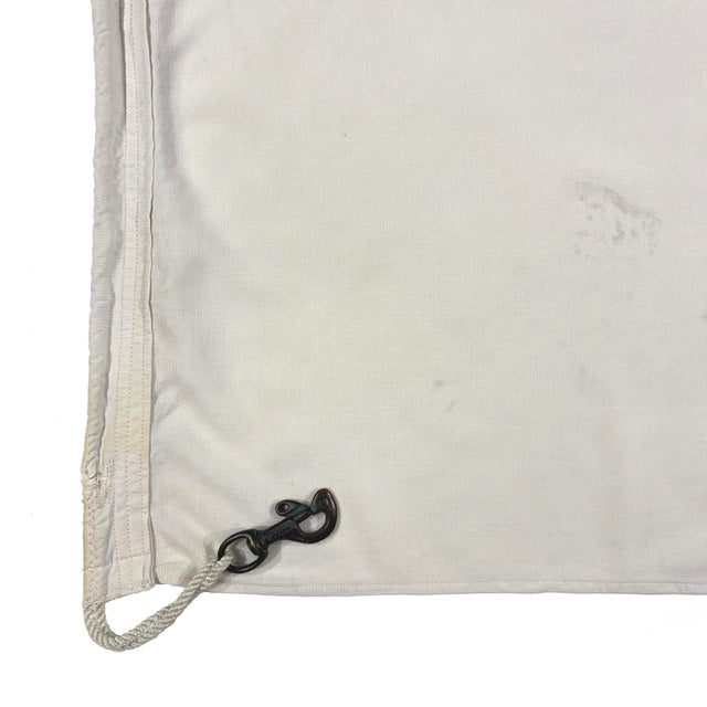 This large vintage signal flag is made from a soft synthetic cloth in bright colors, with a similar look and feel of...