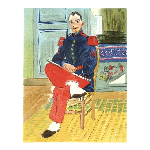 1965 Raoul Dufy Lithograph 15 Le Flutiste For Sale