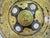 Incredible Rajput dhal shield crafted in North India, most likely early 20th century. Made of hardened hide lacquered in...