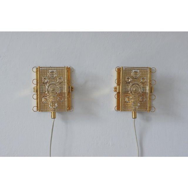 Vintage Swedish Wall Sconces Set of 2, Set of 2 For Sale - Image 6 of 6