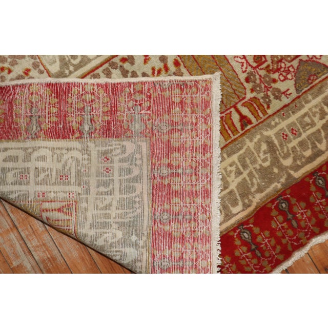 Antique Persian Tabriz Dowry Rug For Sale - Image 13 of 18