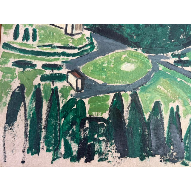 Midcentury Austrian Landscape For Sale In Boston - Image 6 of 7