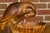 Italian Midcentury Carved Wooden Bowl with Crane and Leaf Motifs For Sale - Image 11 of 12