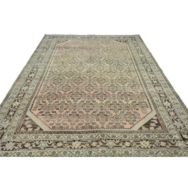 Vintage Hand-Knotted Rug, 1970s For Sale - Image 4 of 11