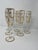 2020s Set of 6 Gold Trimmed Champagne Flutes For Sale - Image 5 of 6