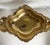 French Revival Brass Epergne Centerpiece With Three Scalloped Removable Bowls For Sale - Image 4 of 16