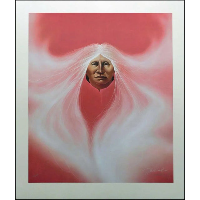 "Dakota Mist" Hand Signed Offset Lithograph by Frank Howell Image Size: 20"x 16" Paper Size: 23" x 19" Edition Number: AP...