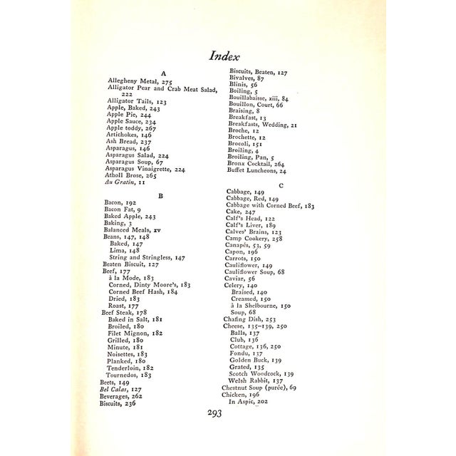 White "The Gun Club Cook Book" 1934 Browne, Charles For Sale - Image 8 of 9