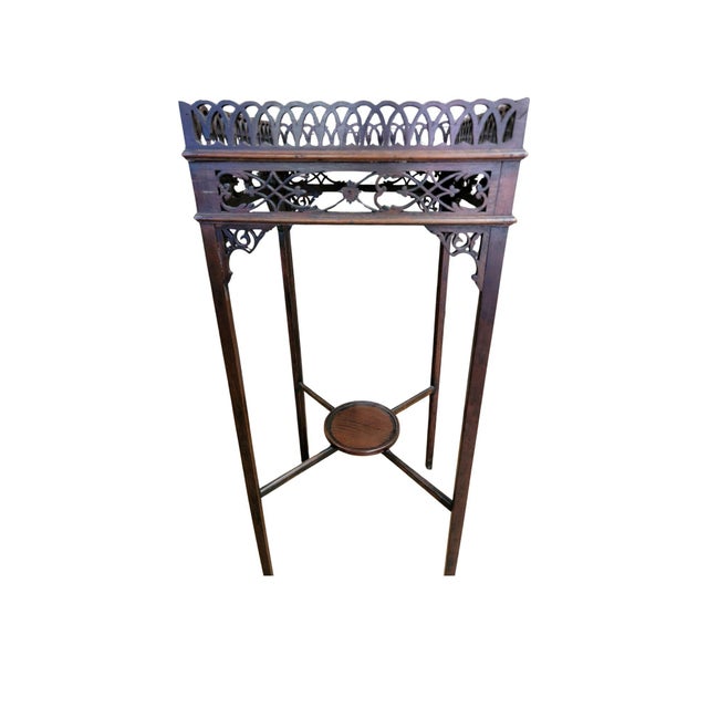 Chippendale Chippendale Style Kettle Stand For Sale - Image 3 of 5