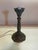 Art Nouveau Vintage Candlestick Table Lamps-a Pair For Sale - Image 3 of 6