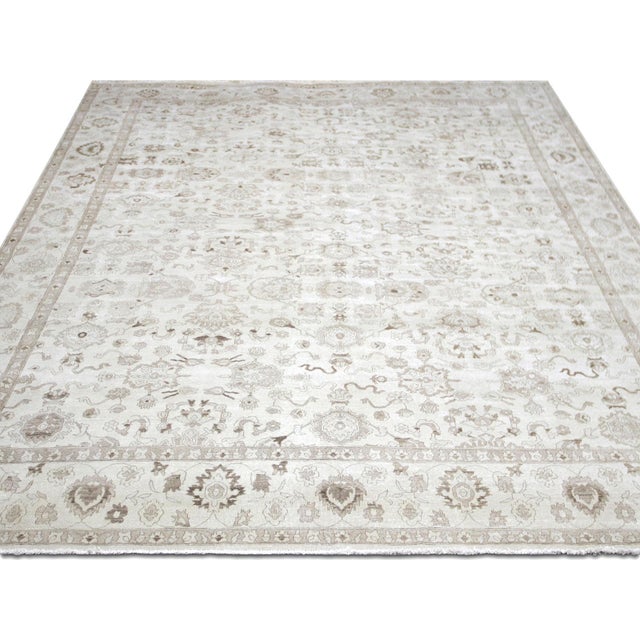 1960s 1960s Egyptian Tabriz Rug For Sale - Image 5 of 5