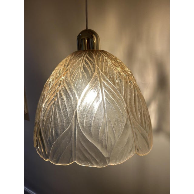 Leaf Suspension Light from Peill & Putzler, 1970s For Sale - Image 11 of 11