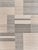 Wood Exquisite Rugs Geometric Flatweave Handmade New Zealand Wool & Bamboo Silk Ivory/Blue/Gray Rug-5'X8' For Sale - Image 7 of 7