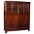 Late 19th Century Anglo-Chinese Large Elmwood Cabinet With Accordion Doors, Turn of the Century For Sale - Image 5 of 5