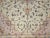 Persian Tabriz Rug, Hand-Knotted Wool & Silk, Fine Floral Pattern, Ivory & Pink, 7x10 For Sale - Image 11 of 12