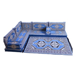 U-Shaped Couch Modular Arabic Floor Sofa Seating Set U-Shaped Couch For Sale