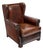 French Vintage Leather Club Chair For Sale