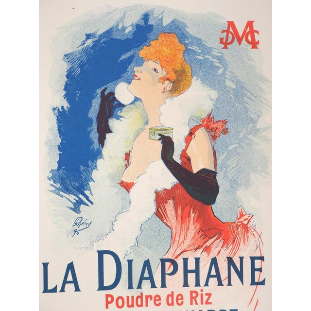 Jules Cheret, Sarah Bernhardt (La Diaphane), 1897, Original Lithograph For Sale - Image 9 of 9