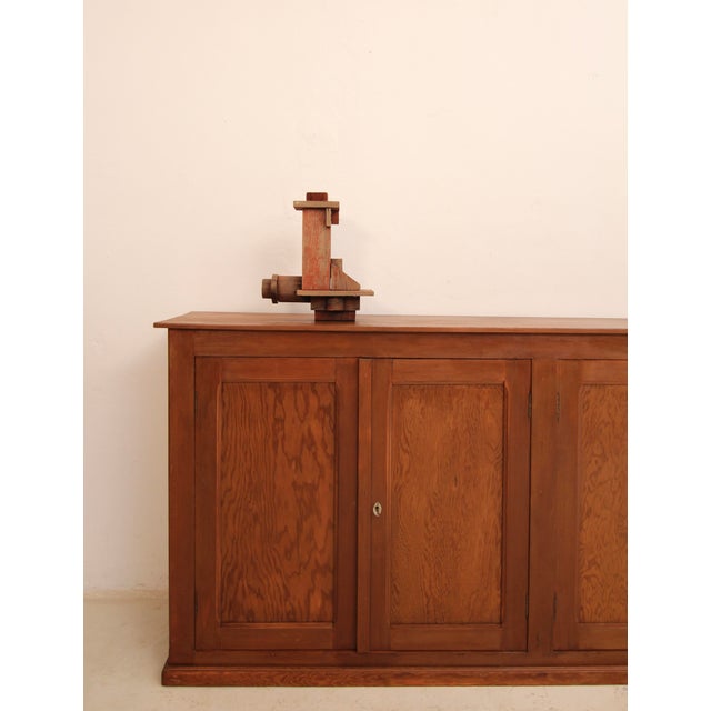 Industrial Early 20th Century Wooden Casting Pattern Object with Original Patina For Sale - Image 3 of 16