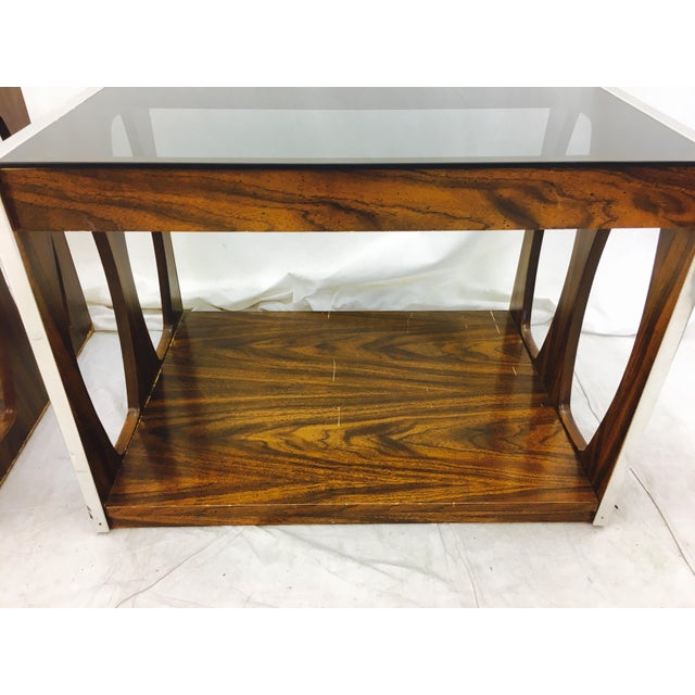 MidCentury Modern Side Tables A Pair Chairish