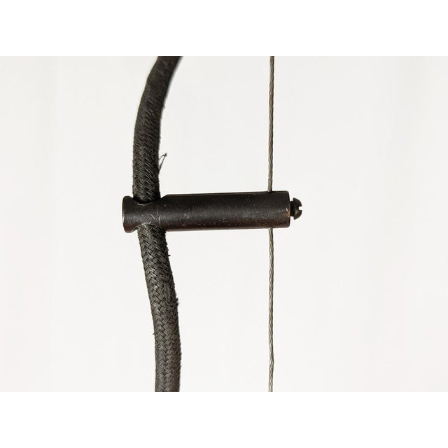 Orange & White Incamiciato Murano Glass Pendant Lamp attributed to Vistosi, 1960s For Sale - Image 11 of 14