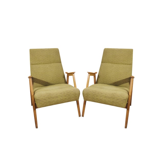 Set of Vintage Armchairs from Tatra For Sale