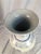 Chinoiserie 1950s Vintage Blue and White Vase For Sale - Image 3 of 5
