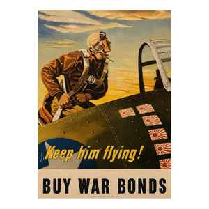 1940s Georges Schreiber - Keep Him Flying! Buy War Bonds, Wwii Poster