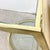 Vintage Hollywood Regency Brass & Glass Magazine Rack Side Table For Sale - Image 9 of 18