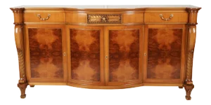 Italian Mahogany Inlay Sideboard Buffet