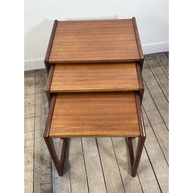 Nesting Tables in Teak from G-Plan, 1960s, Set of 3 For Sale - Image 6 of 9