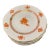 1960s Herend Set of 6 Chinese Bouquet Plates in Rust Color For Sale