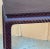 1970s Asian Modern Grasscloth Wrapped Ming Style Console Tables Att. Baker Furniture For Sale - Image 5 of 12