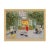 Alice Ford Bryant Park by Alice Ford in Pale Gold Frame, XS Art Print For Sale - Image 4 of 4