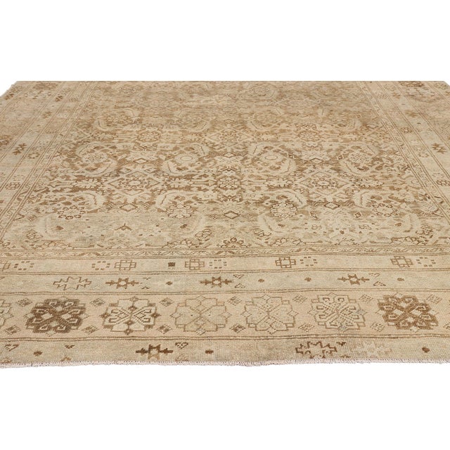 Late 19th Century Persian Mahal Rug, 07'00 X 16'01 For Sale - Image 4 of 10