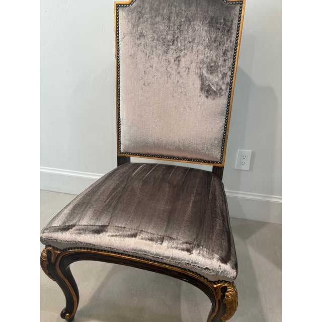 Transitional Marge Carson Dining Room Set of 10 For Sale - Image 3 of 11