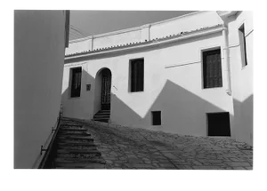 "Shadows on Tinos, Greece" Original Architectural Photograph by Louise Weinberg