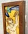 Canary Yellow 18th Century Italian Majolica Faience Pottery Putto Framed Tiles For Sale - Image 8 of 10
